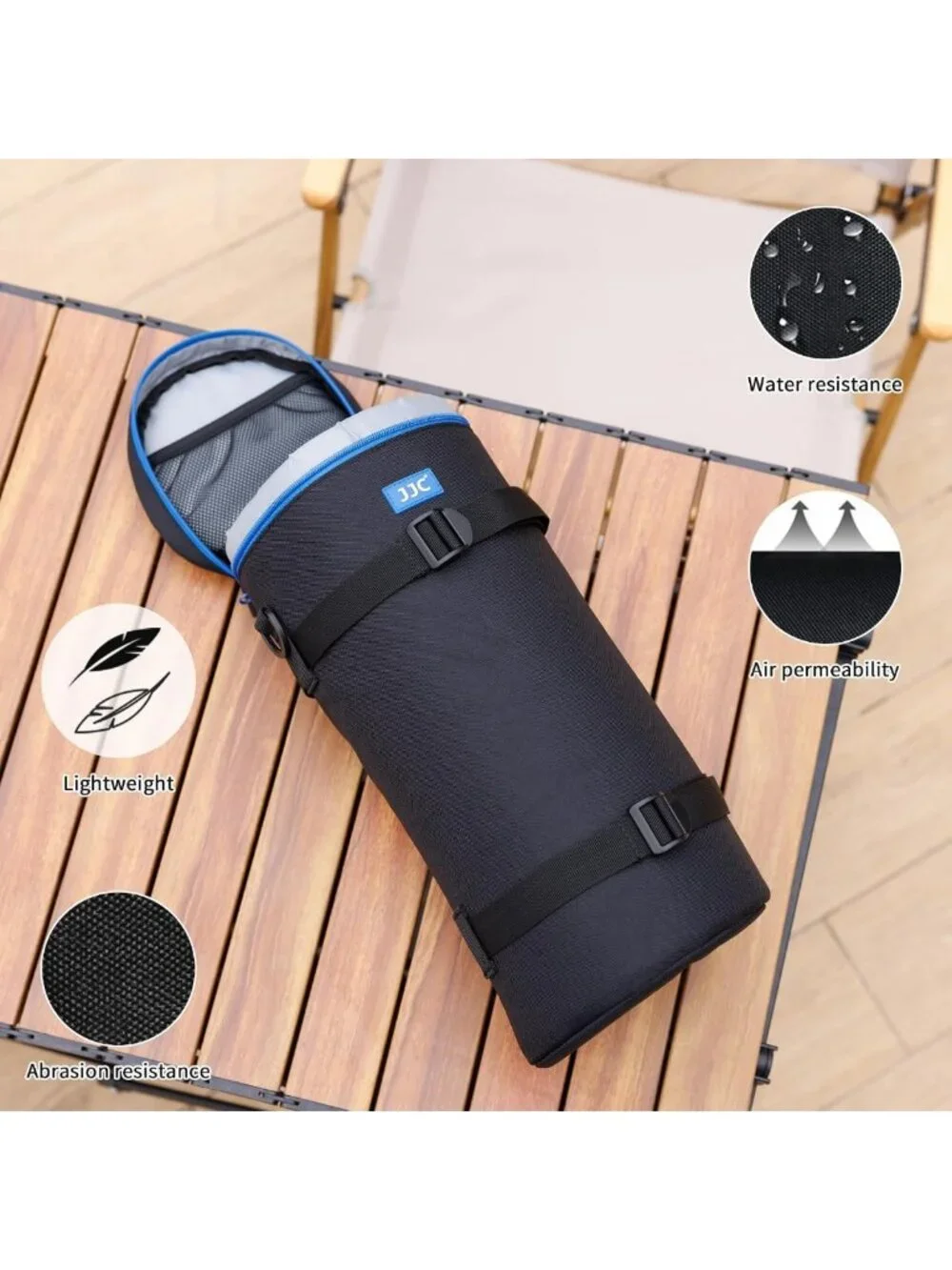 Extra Large Camera Lens Case Bag for 200-800mm Lenses - Durable & Protective